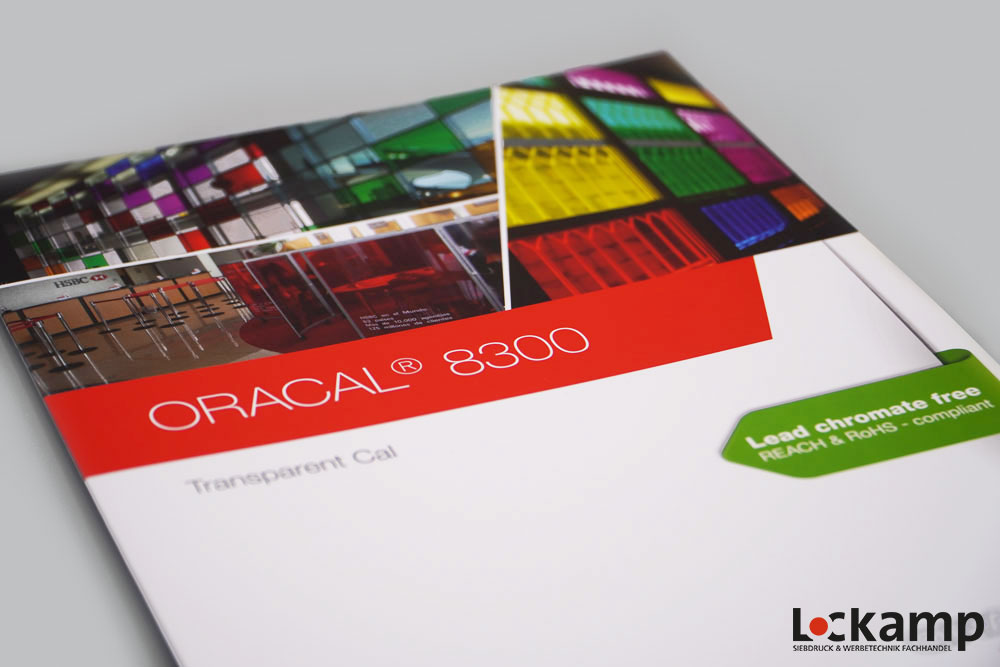 Farbkarte ORACAL® 8300 Transparent Cal