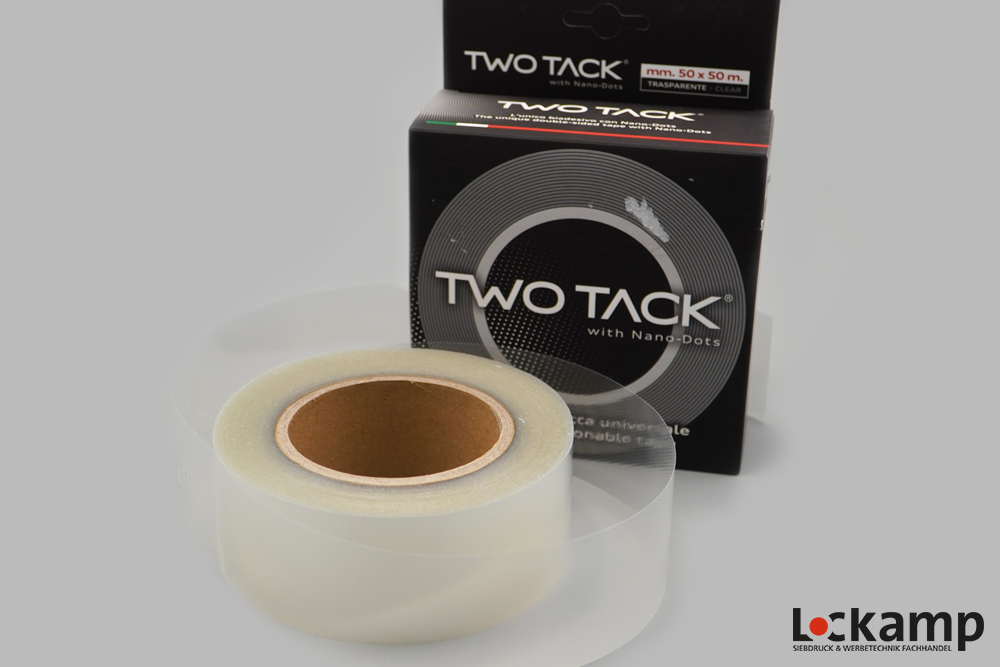 TWOTACK® Tape mit Nano-Dots -  5cm x 50m