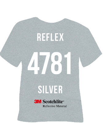 POLI-FLEX® REFLEX 4781 Silver (3M Scotchlite Reflex Material)