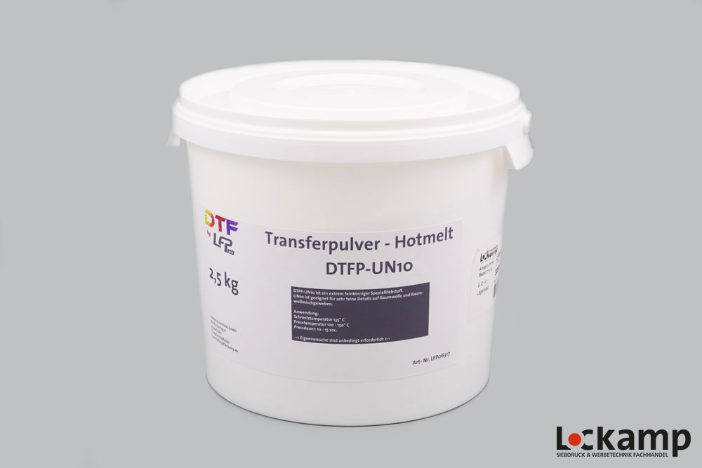 LFPpro DTFP-UN10 - Transferpulver Hotmelt